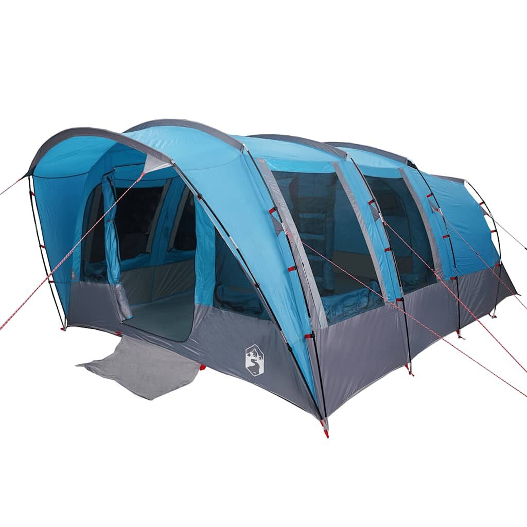 VidaXL Gezinstent Tunneltent 8-persoons Waterdicht Blauw - 40% Korting!