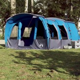VidaXL Gezinstent Tunneltent 8-persoons Waterdicht Blauw - 40% Korting!