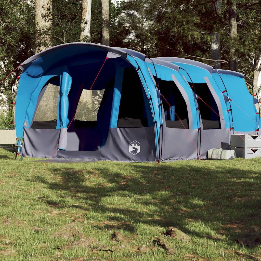 VidaXL Gezinstent Tunneltent 8-persoons Waterdicht Blauw - 40% Korting!