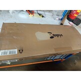 VidaXL Bureau met Schappen (Betongrijs) - 55% Korting! | Nog 1 Beschikbaar!