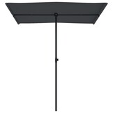 vidaXL Parasol Zwart 180x110 cm - 68% Korting! Retourproduct in Goede Staat
