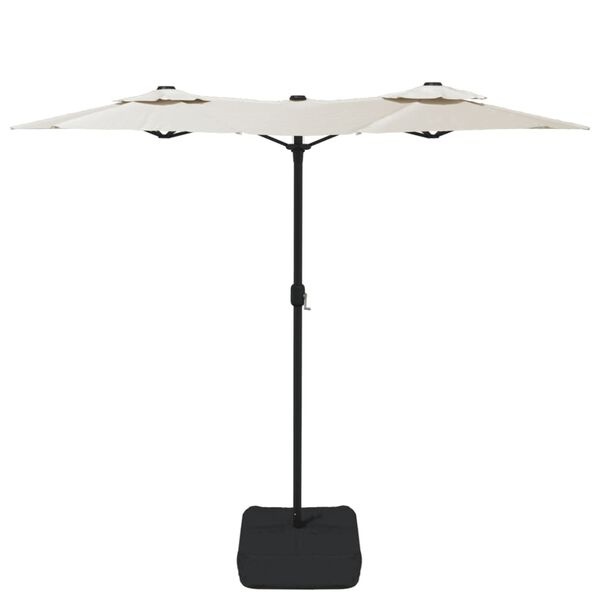 VidaXL Dubbele Parasol met LED (316x240cm) - 65% Korting!
