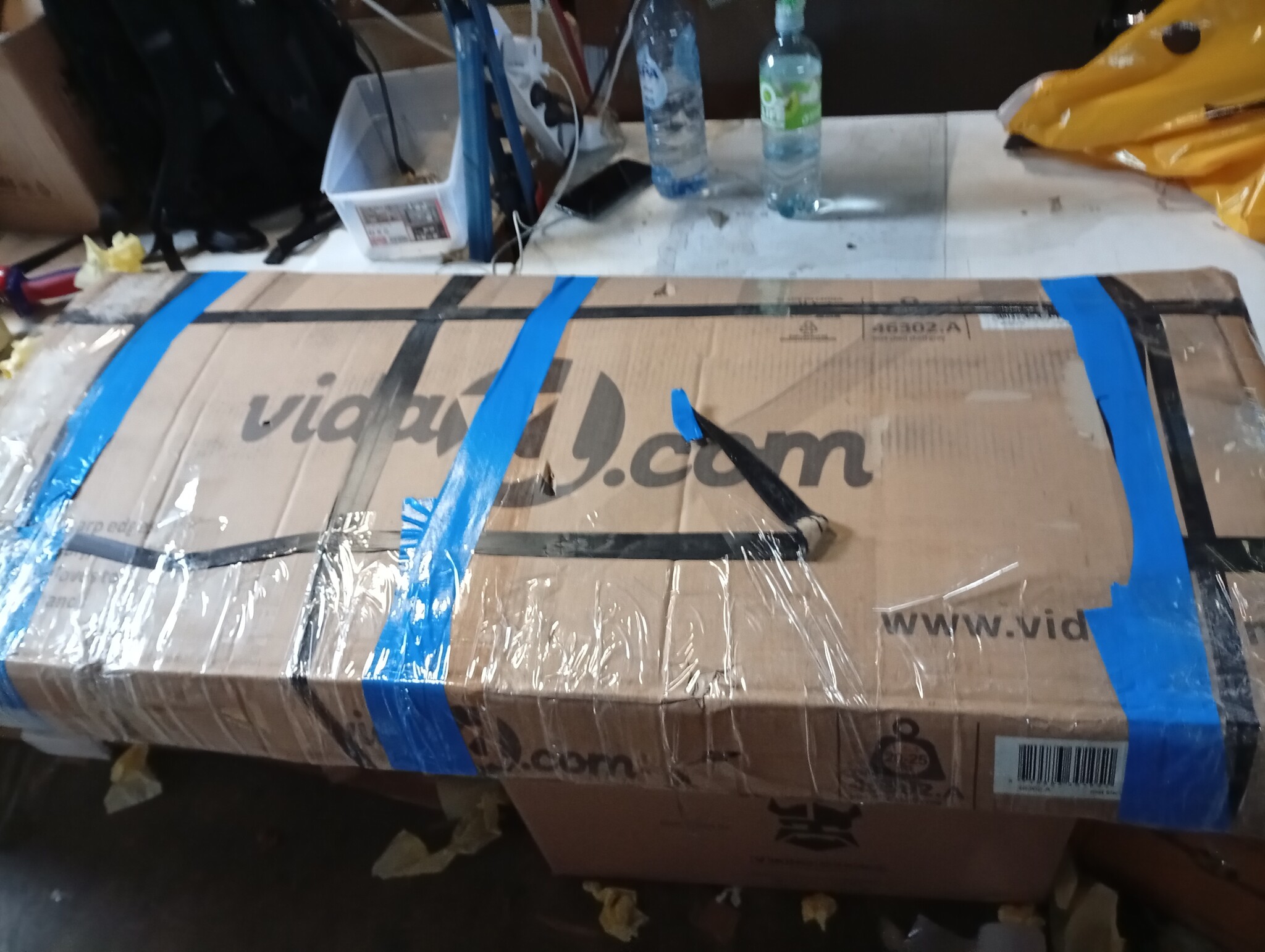 VidaXL Tuinschuur Grijs 116x45x175cm - 55% Korting! (Retourproduct)