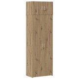VidaXL Wandkast Artisanaal Eiken 70cm - 92% KORTING! Direct Leverbaar!