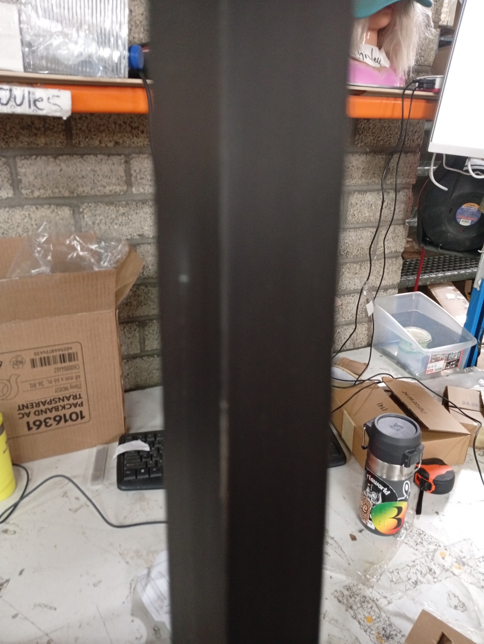 vidaXL Hoofdbord Grenenhout Zwart 186cm - 55% Korting! Laatste Stuk!