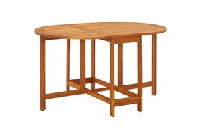 VidaXL Acaciahouten Tuintafel 130x90x72cm | 40% Korting | Zo Goed Als Nieuw!