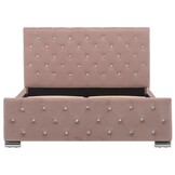 VidaXL Fluweel Bedframe Roze 120x200cm - 40% Korting!
