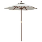 vidaXL Parasol Zandkleur (196x231cm) - 60% Korting! Licht Beschadigd