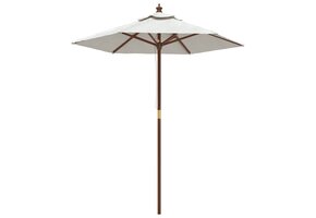 vidaXL Parasol Zandkleur (196x231cm) - 60% Korting! Licht Beschadigd