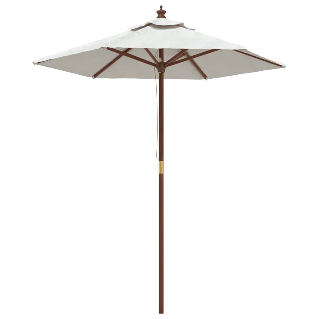 vidaXL Parasol Zandkleur (196x231cm) - 60% Korting! Licht Beschadigd