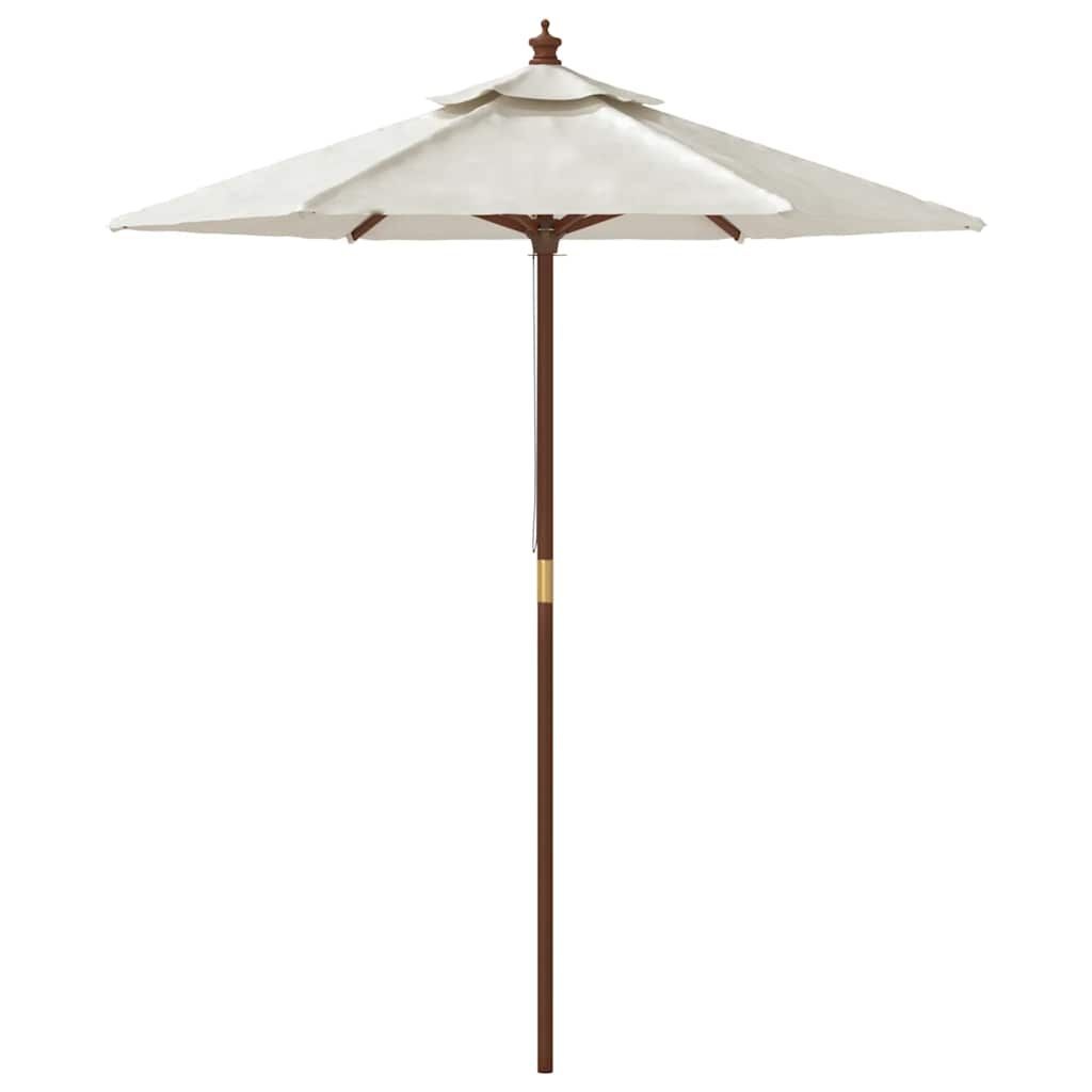 vidaXL Parasol Zandkleur (196x231cm) - 60% Korting! Licht Beschadigd