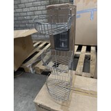 Hoekdouchemand 3 Planken - 46% Korting | Zo Goed Als Nieuw!