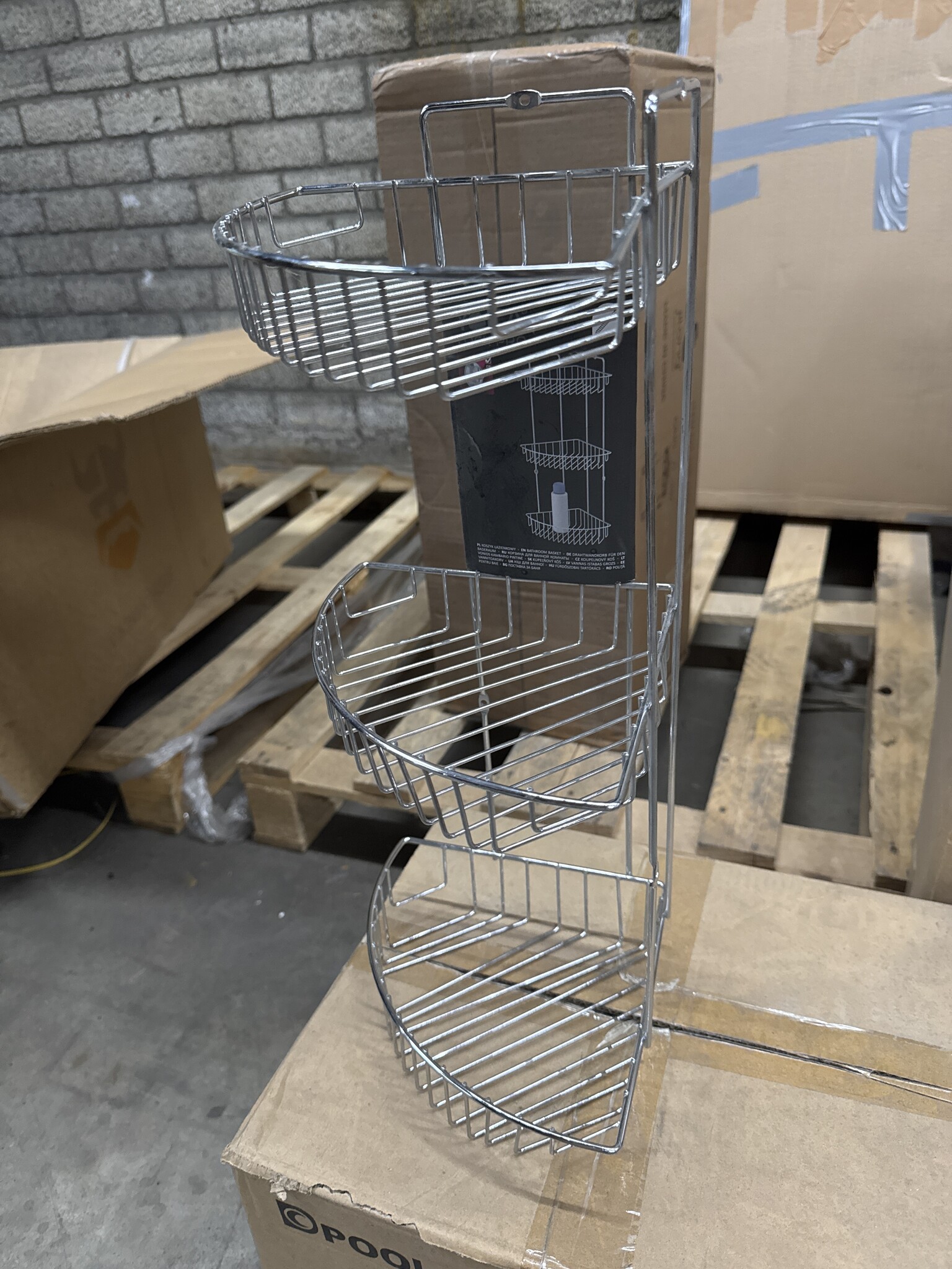 Hoekdouchemand 3 Planken - 46% Korting | Zo Goed Als Nieuw!