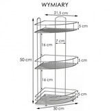 Hoekdouchemand 3 Planken - 46% Korting | Zo Goed Als Nieuw!