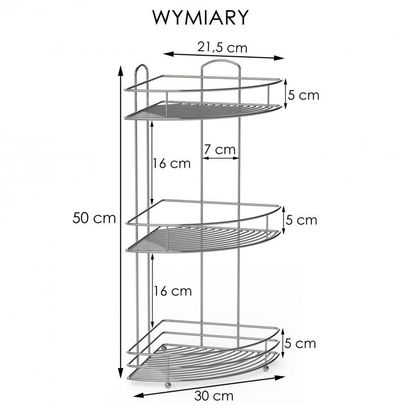 Hoekdouchemand 3 Planken - 46% Korting | Zo Goed Als Nieuw!