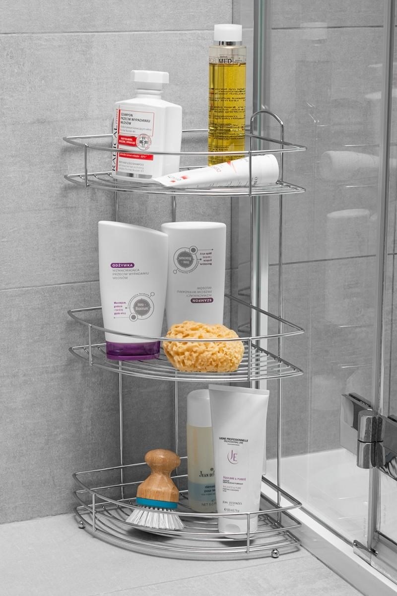 Hoekdouchemand 3 Planken - 46% Korting | Zo Goed Als Nieuw!