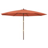 VidaXL Parasol Terracotta 400x273 cm - 46% Korting | Retournetje