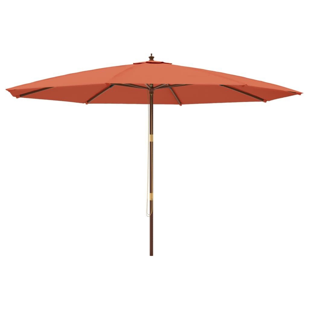 VidaXL Parasol Terracotta 400x273 cm - 46% Korting | Retournetje