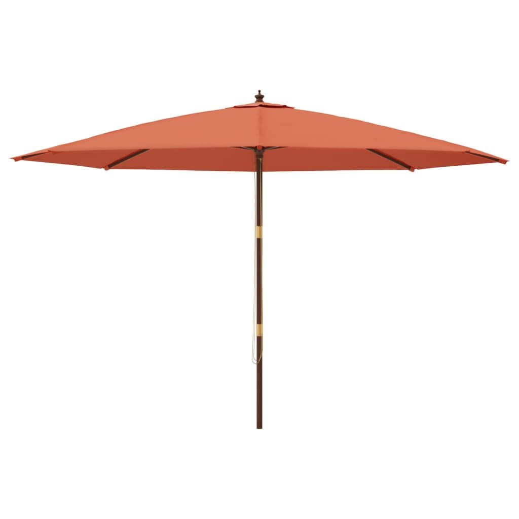VidaXL Parasol Terracotta 400x273 cm - 46% Korting | Retournetje