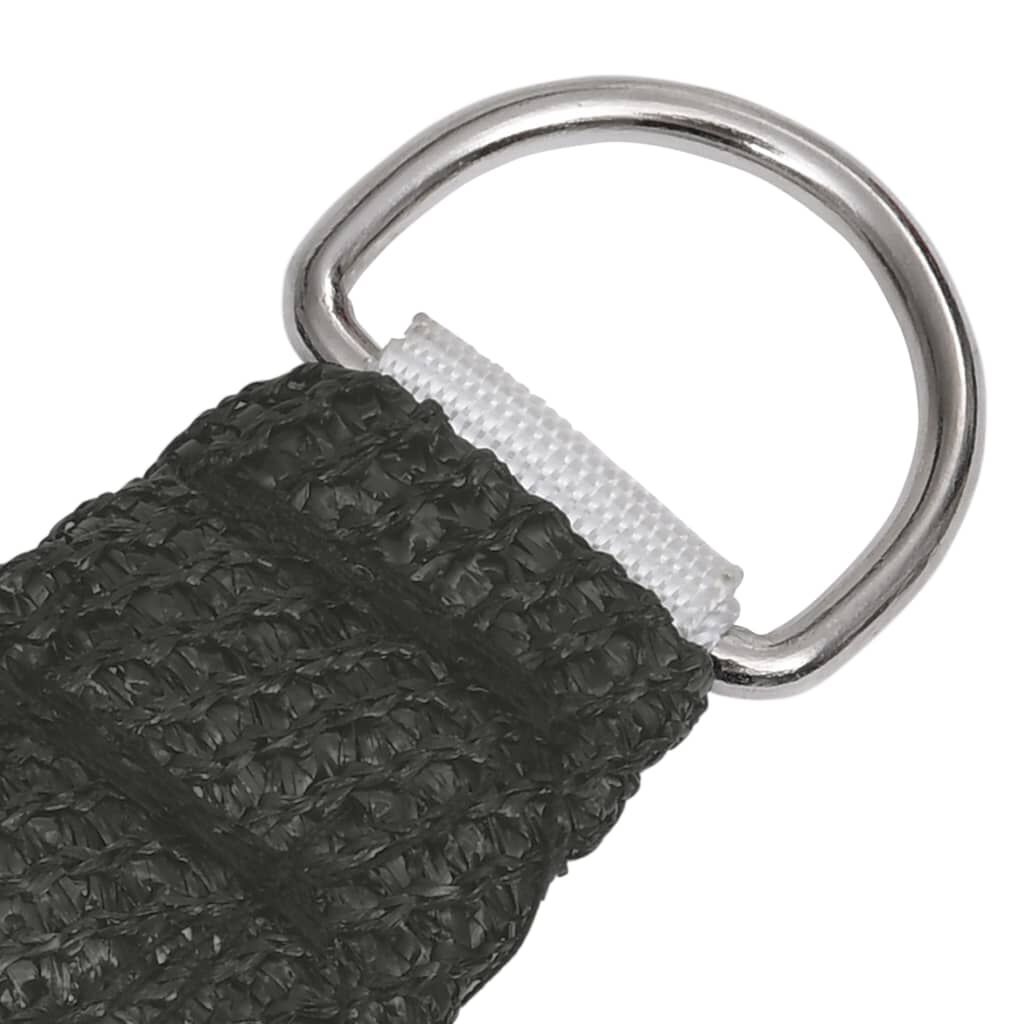 vidaXL Zonnezeil 6x6m Antraciet - 65% Korting! | Nieuw!