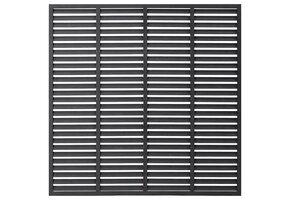 vidaXL Lamellenhek 180x180 cm Grijs - Nu 61% Korting!