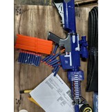 NERF Speelgoed Machinegeweer - 40% Korting! Met 20 Foam Pijlen