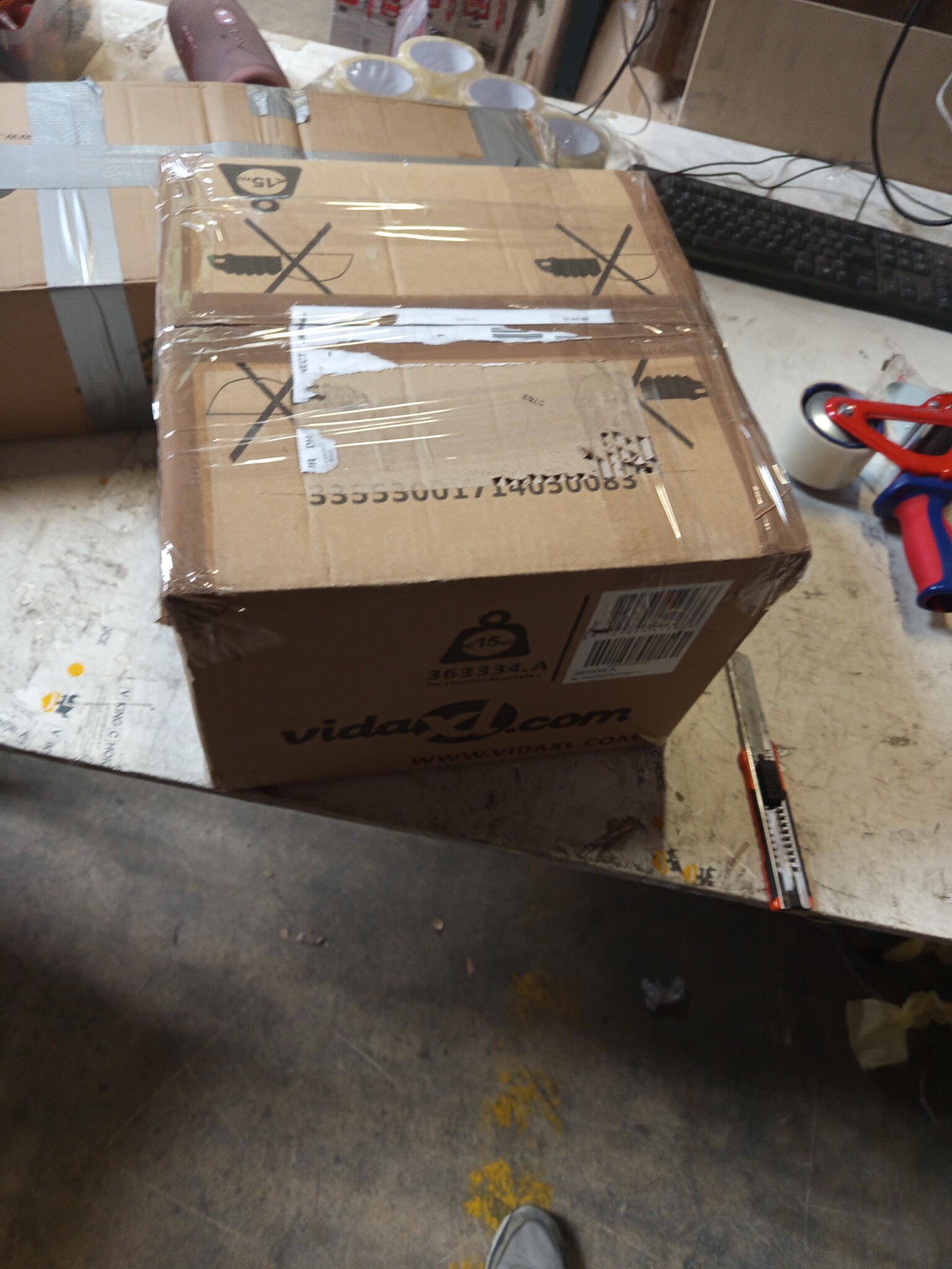 VidaXL Waterfontein Vurenhout - 55% Korting! Lichte Krasjes