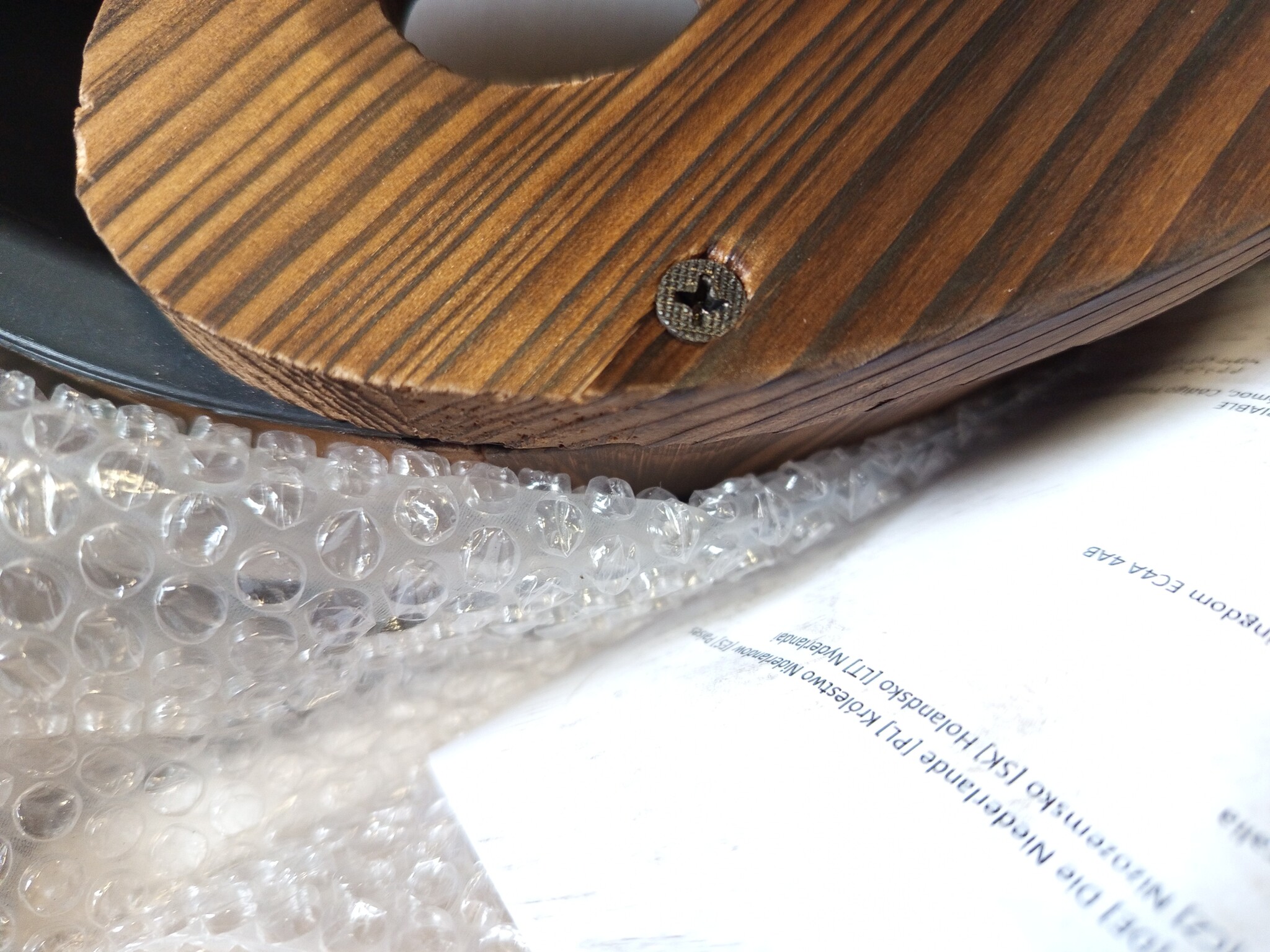 VidaXL Waterfontein Vurenhout - 55% Korting! Lichte Krasjes