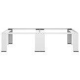 VidaXL Wasmachine & Droger Verhoger - Dubbel Wit - 35% Korting!