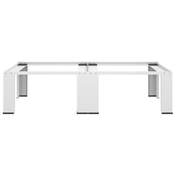 VidaXL Wasmachine & Droger Verhoger - Dubbel Wit - 35% Korting!