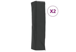 72% Korting! VidaXL Heaterhoes Piramidevormig - Waterdicht & UV-Bestendig (Zwart)