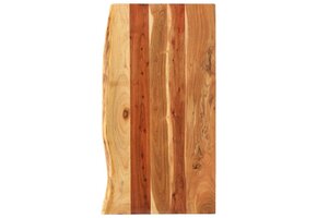 vidaXL Acaciahout Wastafelblad 100x52cm - 40% Korting! Uniek & Rustiek