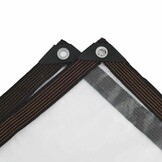 VidaXL Doorzichtig Zeildoek 5x8m - 55% Korting! Lichte Gebruikssporen