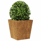 VidaXL Plantenbak 40x40x40cm Staal - 55% Korting! - Licht Verroest