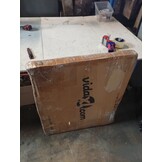 vidaXL Hoekrek 4-laags Staal & Hout - Zilver - 55% Korting!