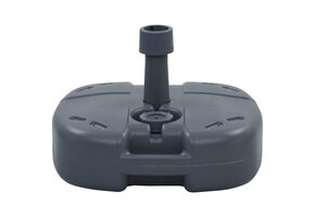 VidaXL Parasolvoet Draagbaar Gevuld (40% Korting!) - Grijs