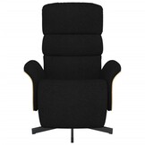 VidaXL Fauteuil Verstelbaar Zwart | 40% Korting | Comfort & Stijl