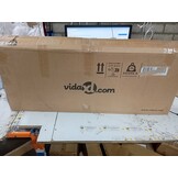 vidaXL Hoofdborden 2 st 100x5x78/88 cm fluweel donkergrijs