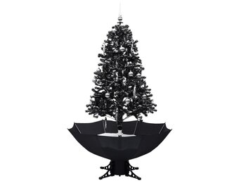 VidaXL Sneeuw Kerstboom 170cm Zwart | 35% Korting | Ongebruikt!