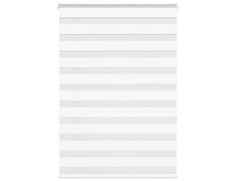 VidaXL Zebra Rolgordijn Wit 105x150 cm - 65% Korting!