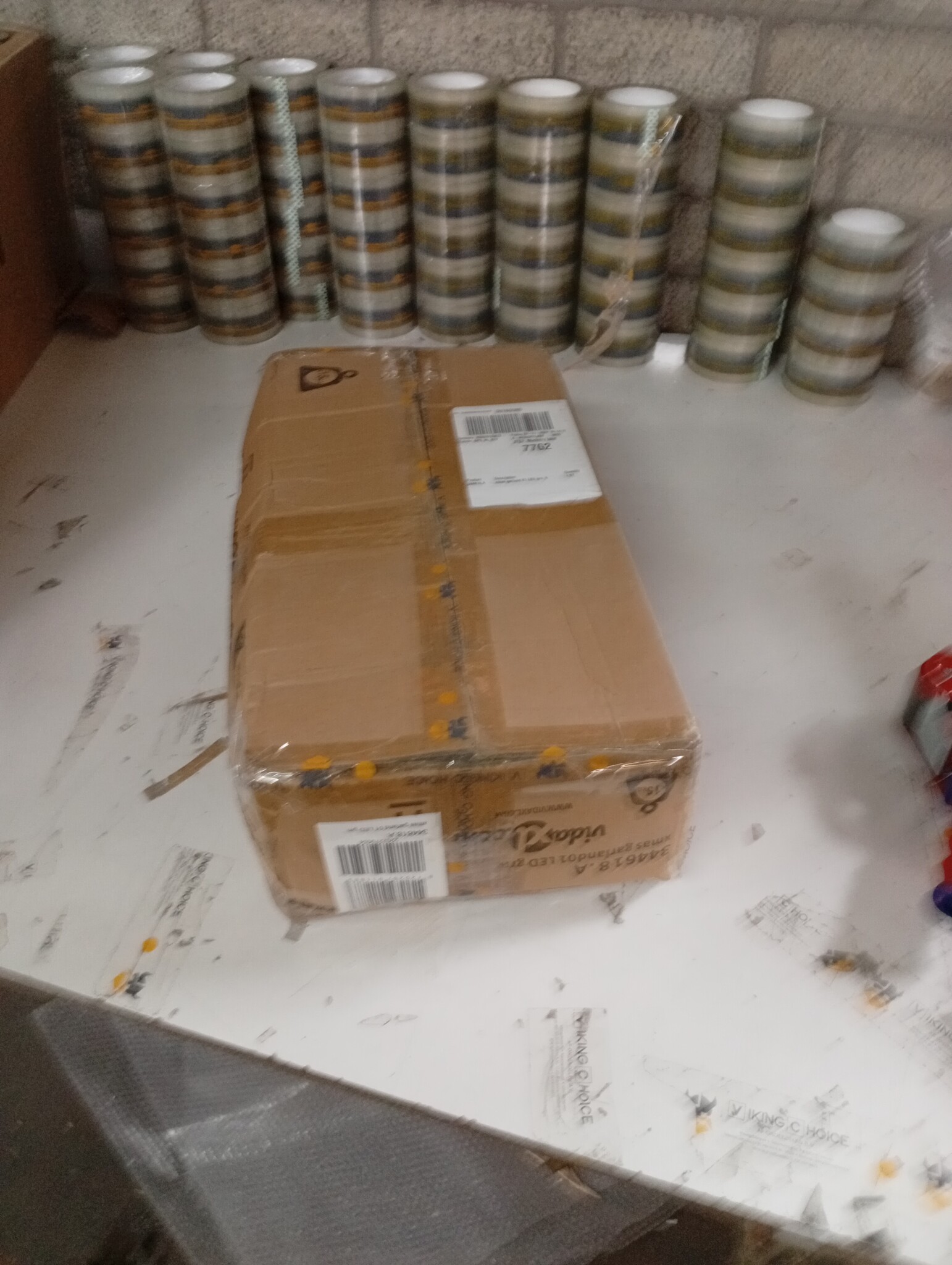 vidaXL Kerstslinger met LED-lampjes 10 m