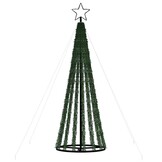 vidaXL Kerstboom LED 180cm Warm Wit - 35% Korting!
