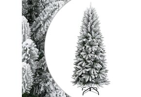VidaXL Kunstkerstboom Sneeuw 180cm (35% Korting) - Zo Goed Als Nieuw!