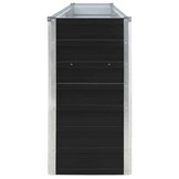 VidaXL Verhoogde Plantenbak Staal Antraciet - 46% Korting!