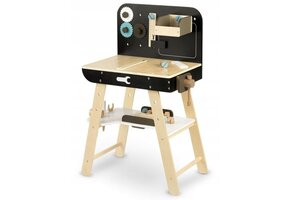 Kinderwerkplaats met 56% Korting! Houten Speelgoed Inclusief Accessoires