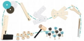 Kinderwerkplaats met 56% Korting! Houten Speelgoed Inclusief Accessoires