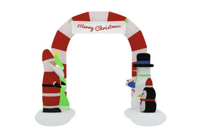 VidaXL Opblaasbare Kerstboog LED 260cm - 40% Korting! | Geretourneerd