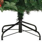 VidaXL Kunstkerstboom 210cm met Dennenappels & Bessen - 35% Korting!