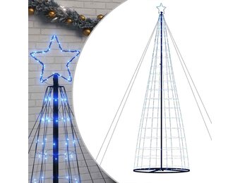 vidaXL Blauwe LED Kerstboom 503cm - 1534 LEDs - NU 35% KORTING!