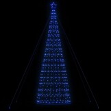 vidaXL Blauwe LED Kerstboom 503cm - 1534 LEDs - NU 35% KORTING!